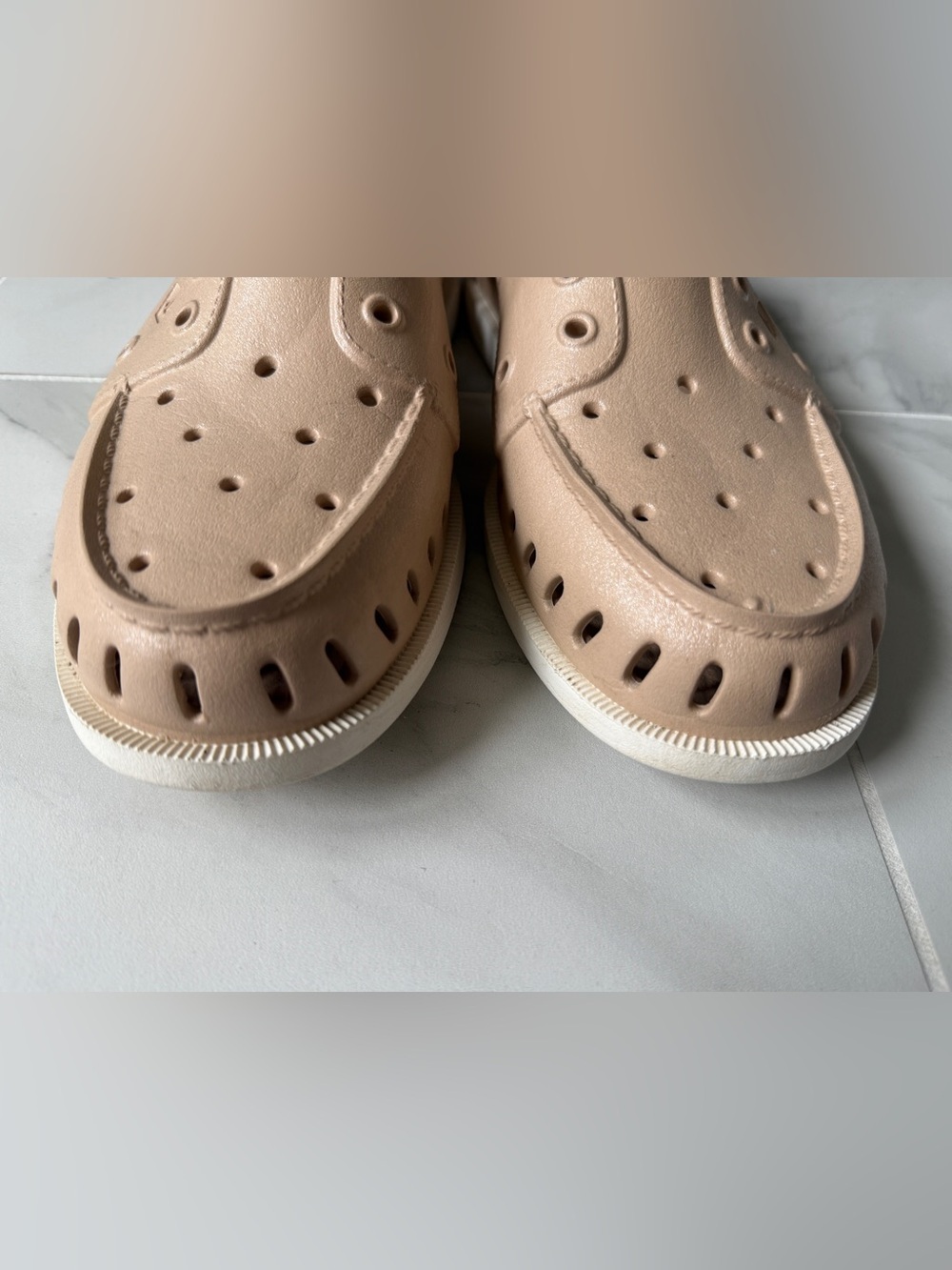 Sperry Float Slip-On Boat Shoe Women’s 9 Tan Travel Lake Swim